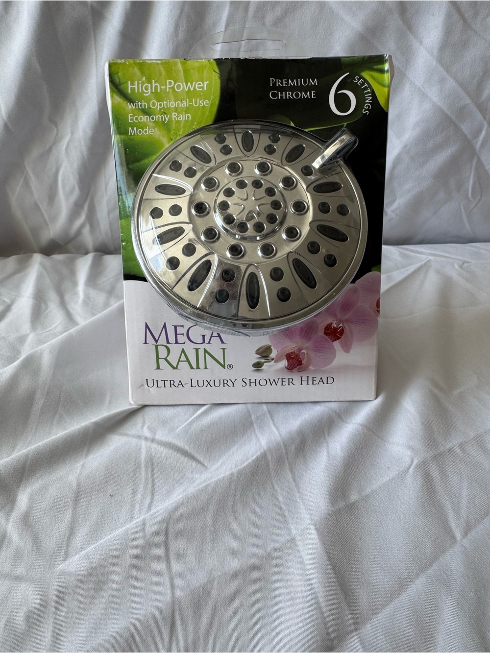 Premium Chrome Ultra-Luxury Shower Head - Chrome